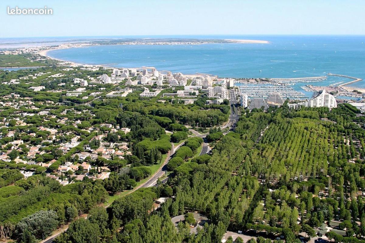 La Mer Et La Plage Au Bout Du Parc Appartement 4 Couchages Avec Jardin La Grande Motte Bagian luar foto